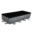 Каркасный бассейн Power Steel 549х274х122см, 14812л, песч.фил.-нас. 5678/ч, лестн., тент, попл.-доз., Bestway 56466 BW