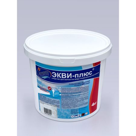 ЭКВИ-ПЛЮС, 4кг ведро, гранулы для повышения уровня рН воды, Маркопул Кемиклс М494