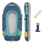 Надувная лодка "Trek X2 Raft Set" 232х118см, вёсла 62015, насос 62002, до 250кг, Bestway 61153 BW