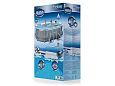 Каркасный овальный бассейн 300х200х84см, 3668л, фил.-насос 1249 л/ч, Bestway 56617 BW