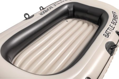 Надувная лодка "Battle Bomber" 196х114см, вёсла 62015, насос 62147, до 95кг, Bestway 61108 BW
