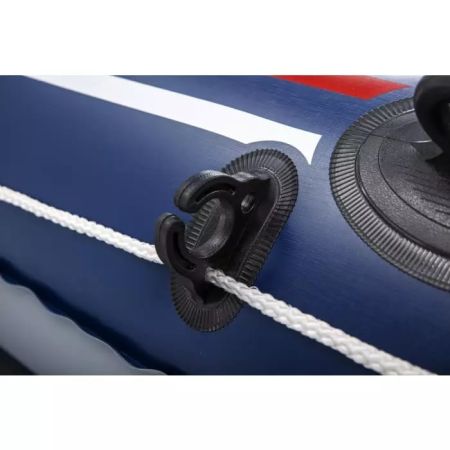 Надувная лодка "Treck X2" 255х127см, вёсла 62015, насос 62023, до 225кг, Bestway 61068 BW