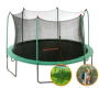 Батут с защитной сеткой 427х286см "Xtreme Air Trampoline", лестница, до 113кг, от 6 лет, Bestway 59105 BW