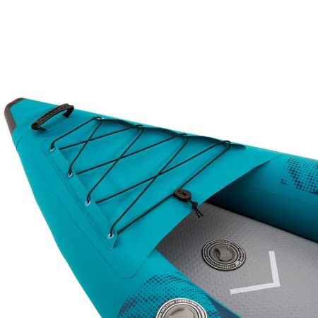 Надувной каяк "Steam-312 Versatile" 312x80см, насос, сиденье, киль, рюкзак, сумка, до 110кг, Aqua Marina ST-312