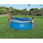 Тент для бассейнов с надувным бортом Fast Set 457см (D495мс), Bestway 58035 BW