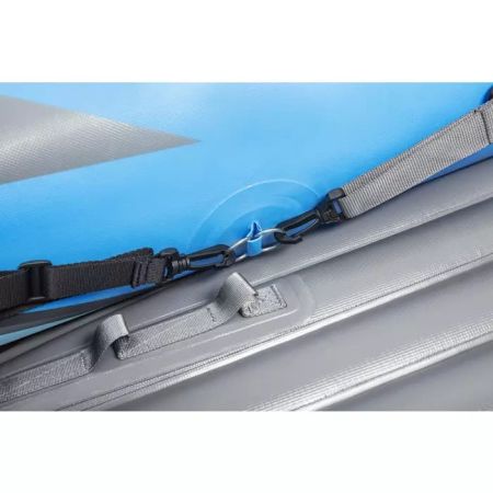 Надувная байдарка "Surge Elite X1 Kayak" 305x91х40см, алюм.весло 230см, насос 62086, до 100кг, Bestway 65143 BW