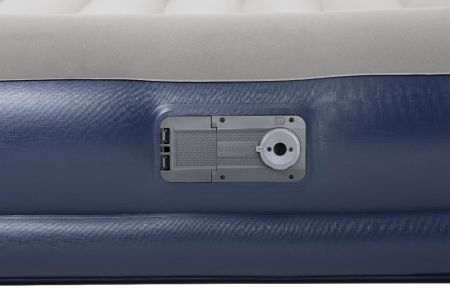 Надувная кровать 152х203х36см с подголовником, встр.насос 220В, до 300кг, Bestway 67725 BW