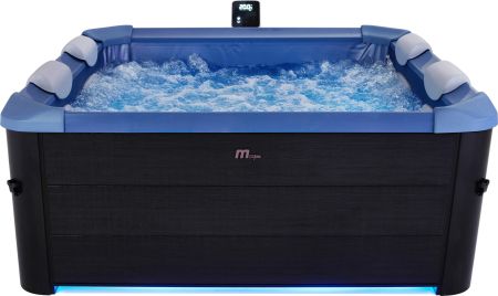 СПА-бассейн 160х160х65см "Oslo Saphire" 850л, квадр.,  гидромассаж, аэромассаж.(4 коробки A.B.C.D), MSpa F-SA063W