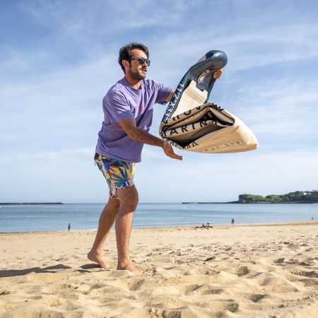 SUP-доска "Magma" 340х84х15см, насос, весло, лиш, киль, ремнабор, сумка, до 150кг, Aqua Marina BT-23MAP