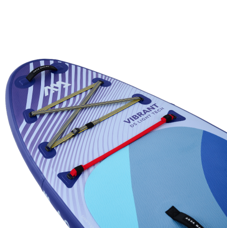 SUP-доска "Vibrant" 244х71х10см для детей, насос, весло, лиш, киль, ремнабор, сумка, до 60кг, Aqua Marina BT-24VIP