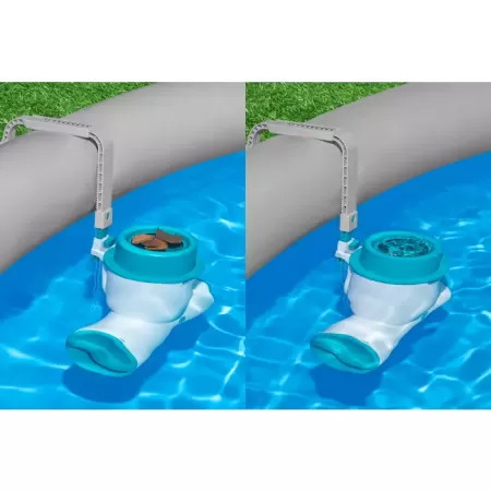 Картриджный фильтр-насос 3974л/ч, картр.III, подвесной со скиммером, для бассейнов от 1100 до 31700л, Bestway 58469 BW