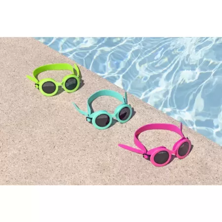 Очки для плавания "Schwimmbrille Aquashades", от 3 лет, 3 цвета , Bestway 21178 BW
