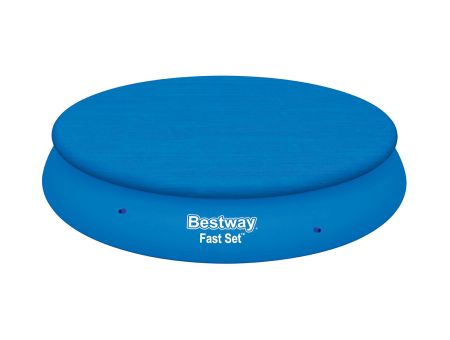 Тент для бассейнов с надувным бортом Fast Set 396см (D415см), Bestway 58415 BW