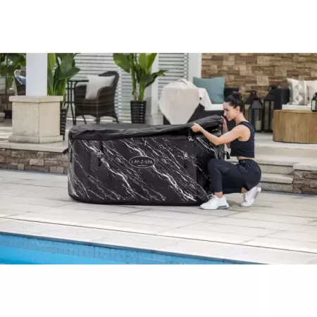 Ледяная купель "Glacial Dip FortiFiber Cold Plunge Tub" 152x92x71см, ручн насос, фильтр-насос, тент, Bestway 6002Q BW