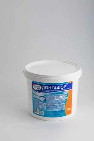 ЛОНГАФОР, 5кг ведро, табл.100гр, медленнорастворимый хлор для непрерывной дезинфекции воды, Маркопул Кемиклс М099
