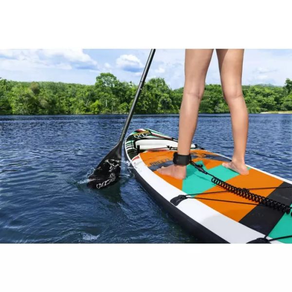 SUP-доска "Breeze Panorama" 305x84x12см, насос, весло, лиш, ремнабор, сумка, до 110кг, Bestway 65377 BW