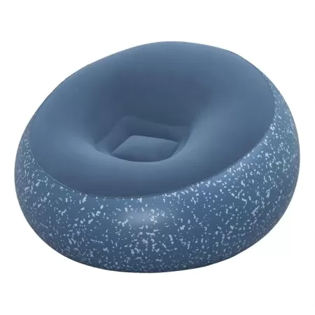Надувное кресло 112x112x66см "Inflate-A-Chair" синее, до 100кг, Bestway 75154 BW