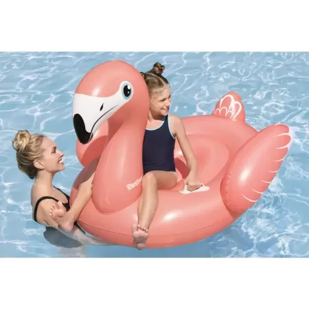 Надувная игрушка-наездник 128x110x87см "Фламинго", от 3 лет, Bestway 41525 BW