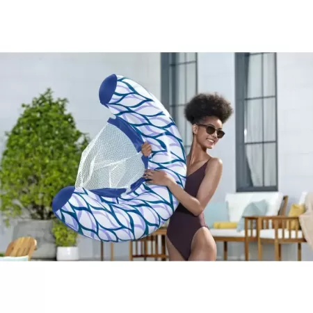 Надувной матрас-шезлонг для плавания 119x67.5см "Свей Нудл", Bestway 43922 BW