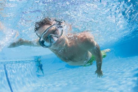 Маска для плавания "Blue Devil" от 14 лет, 3 цвета, Bestway 22051 BW