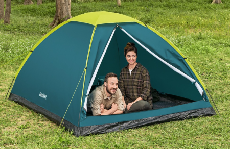 Палатка 4-местная "Wander Dome 4 Tent" 240x200x135см, полиэстер 190Т, 600мм, 110гр/м2 PE, Bestway 68143 BW