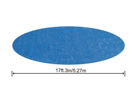 Солнечное покрывало для каркасного бассейна 549см (D527см), Bestway 58173 BW