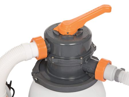 Песочный фильтр-насос 3785л/ч, резервуар для песка 9кг, фракция 0.45-0.85мм, Bestway 58495 BW