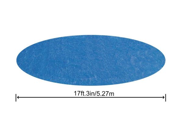 Солнечное покрывало для каркасного бассейна 549см (D527см), Bestway 58173 BW