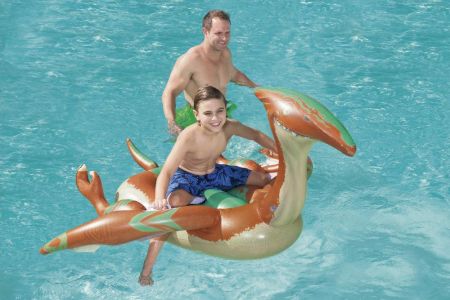 Надувная игрушка-наездник 135х198см "Птеродактиль" с ручками, до 45кг, от 3 лет, Bestway 41105 BW