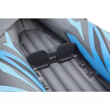 Надувная байдарка "Surge Elite X1 Kayak" 305x91х40см, алюм.весло 230см, насос 62086, до 100кг, Bestway 65143 BW