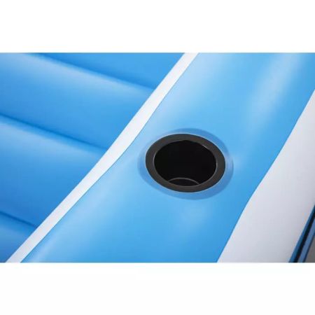 Надувной плот-остров "Летний оазис" с навесом, 320х198см, Bestway 43645 BW