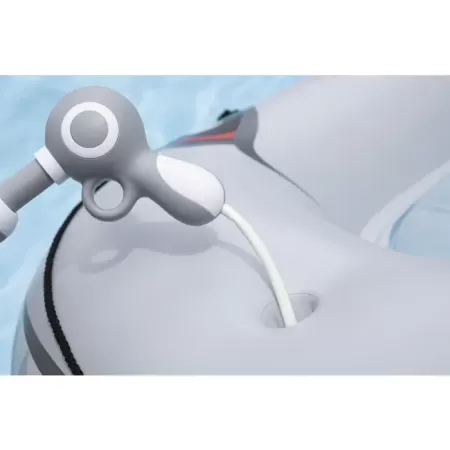 Надувной матрас-плот для плавания 160x115 см "Акула" с ручками, до 45кг, от 3 лет, Bestway 42073 BW