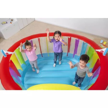 Игровой центр-батут 226х175х138см "Fisher Price" встр.нас. 220В, до 85кг, от 3 лет, Bestway 93561 BW