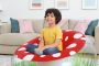 Надувное кресло "Mighty Mushroom" 112x112x66см, до 75 кг, от 6 лет, Bestway 75123 BW
