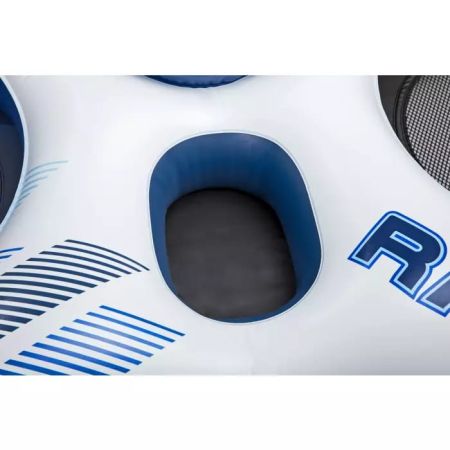 Надувной круг-кресло 251х132см "Rapid Rider II" для двоих, с ручками и подстакаником, до 180кг, Bestway 43113 BW