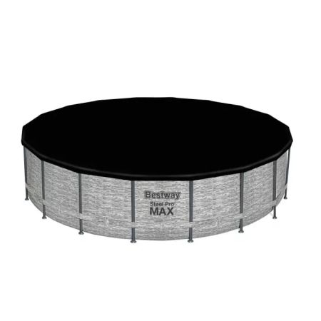 Каркасный бассейн Steel Pro MAX 549х122см, 23062л, фил.-насос 5678л/ч, лестница, тент, Bestway 5618Y BW