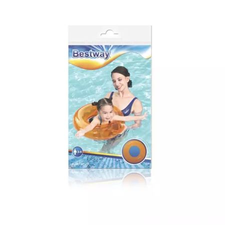 Надувной круг 51см "Прозрачный" 3-6 лет, Bestway 36022 BW