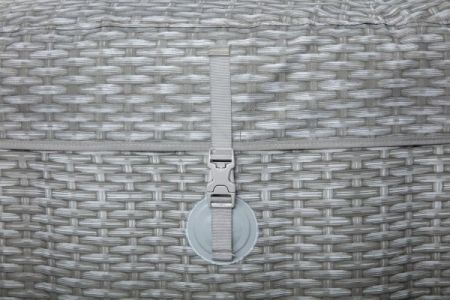 СПА-бассейн 146/196х71см "Honolulu AirJet" 916л, круглый, аэромассаж, Bestway 60019 BW