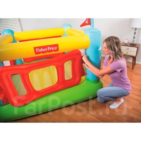 Игровой центр-батут 175x173x135см "Bouncetastic" до 85кг, Bestway 93536 BW